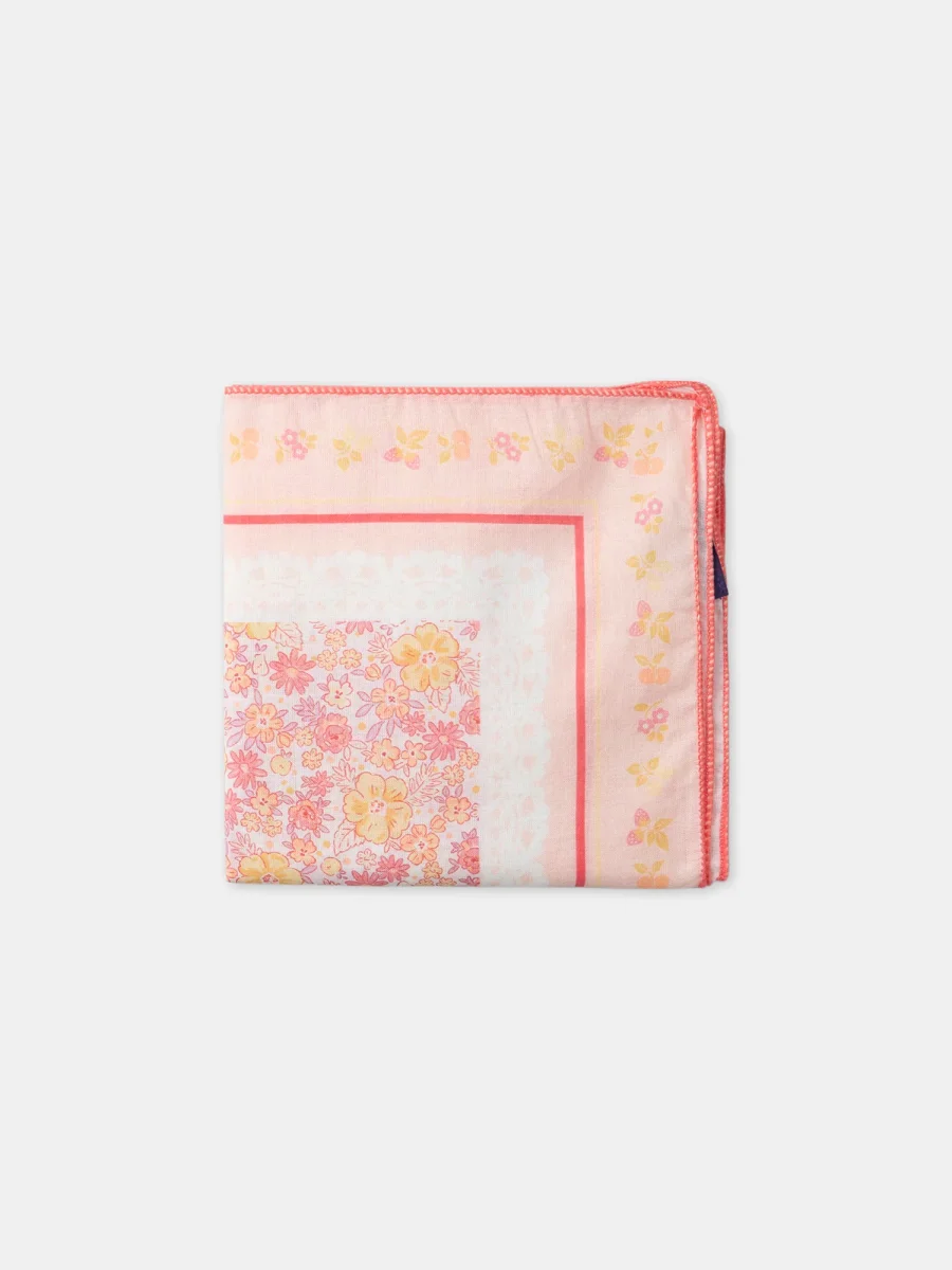 Foulard Cuadrado Impreso Floral - Imagen 5