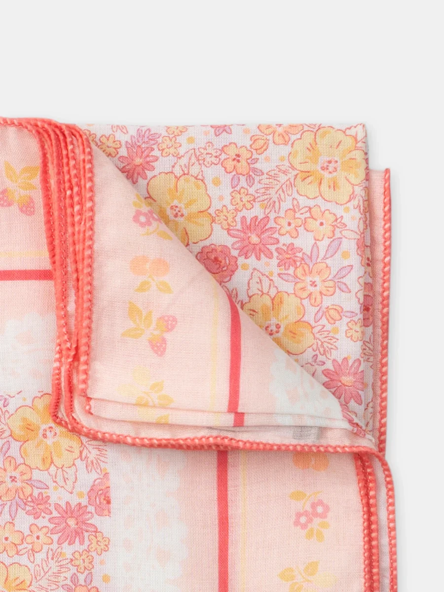 Foulard Cuadrado Impreso Floral - Imagen 6