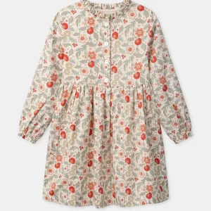 Vestido Floral Impreso para Niña