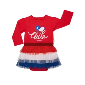 Body Chile Bebe Niña Fiestas Patrias Bambino