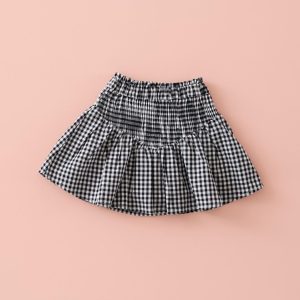 FALDA ESLATICOS VICHY NEGRO MI CANESU