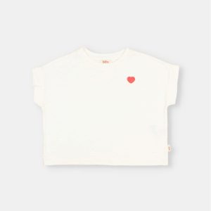 CAMISETA BISOUS BLANCA BUHO