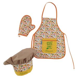 Conjunto cocinero personalizado