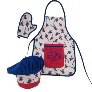 Conjunto cocinero personalizado Spiderman