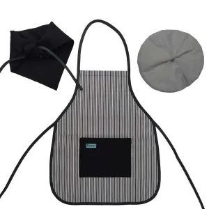 Conjunto castañero boina gris