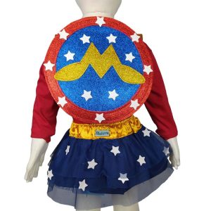 Escudo disfraz mujer maravilla