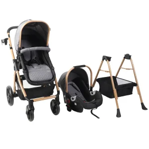 Sistema de Viaje Set Prinsel Gamma Lx Gris